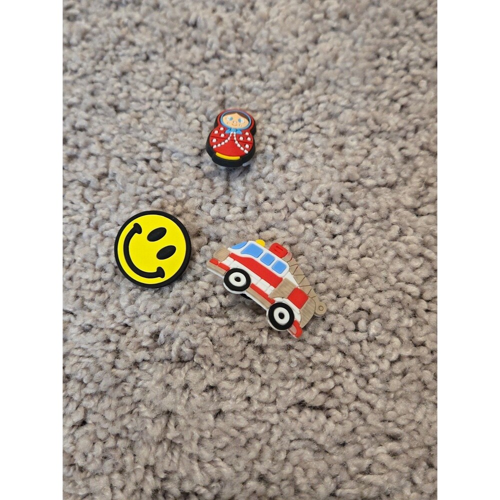 Shoe bag Charms lot of 3 NEW